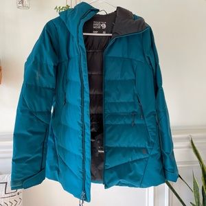 Mountain Hardwear Teal Ski & Snow Jacket
